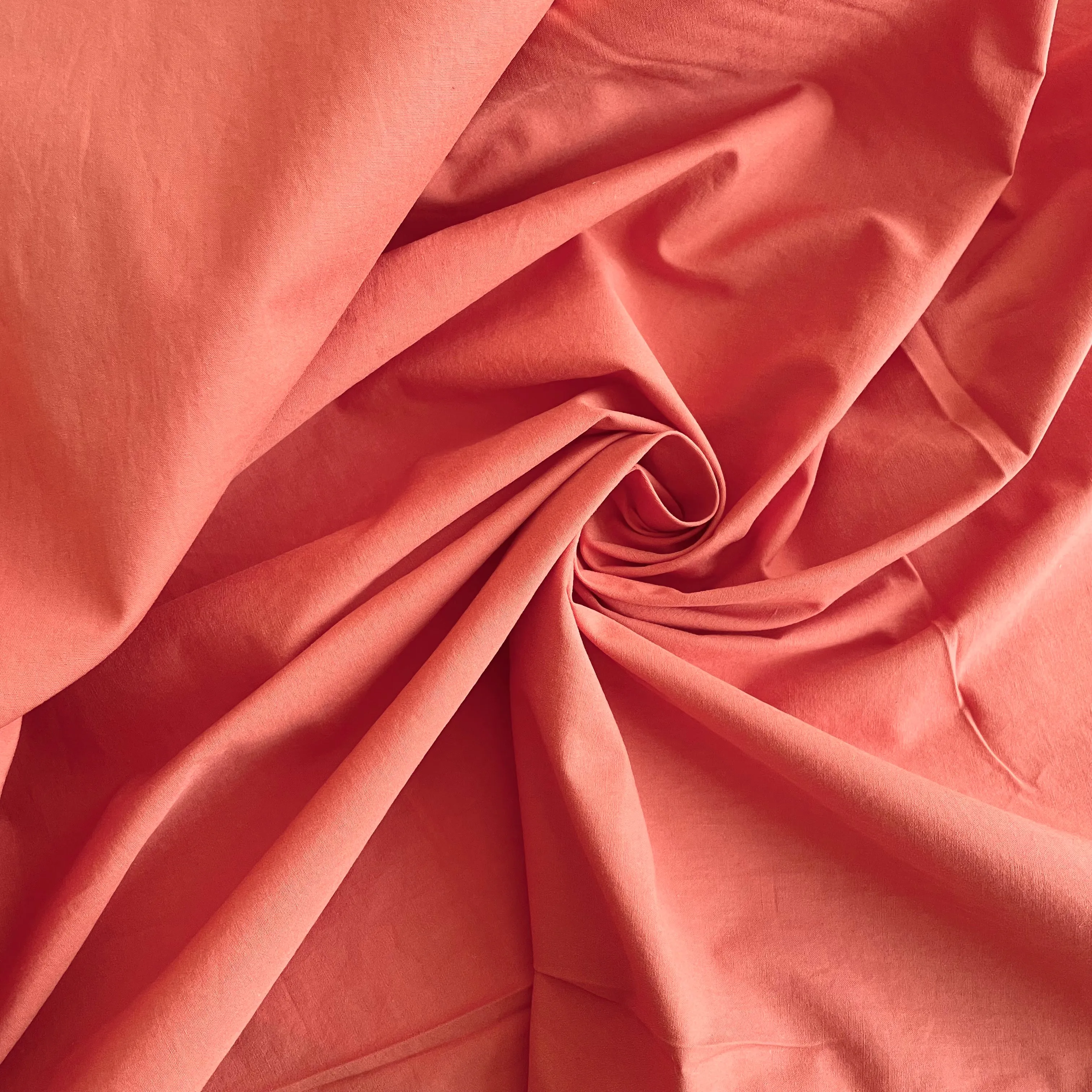Enzyme-Washed Cotton Poplin - Salamander