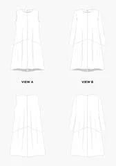 Farrow Dress Sewing Pattern-- Grainline Studios