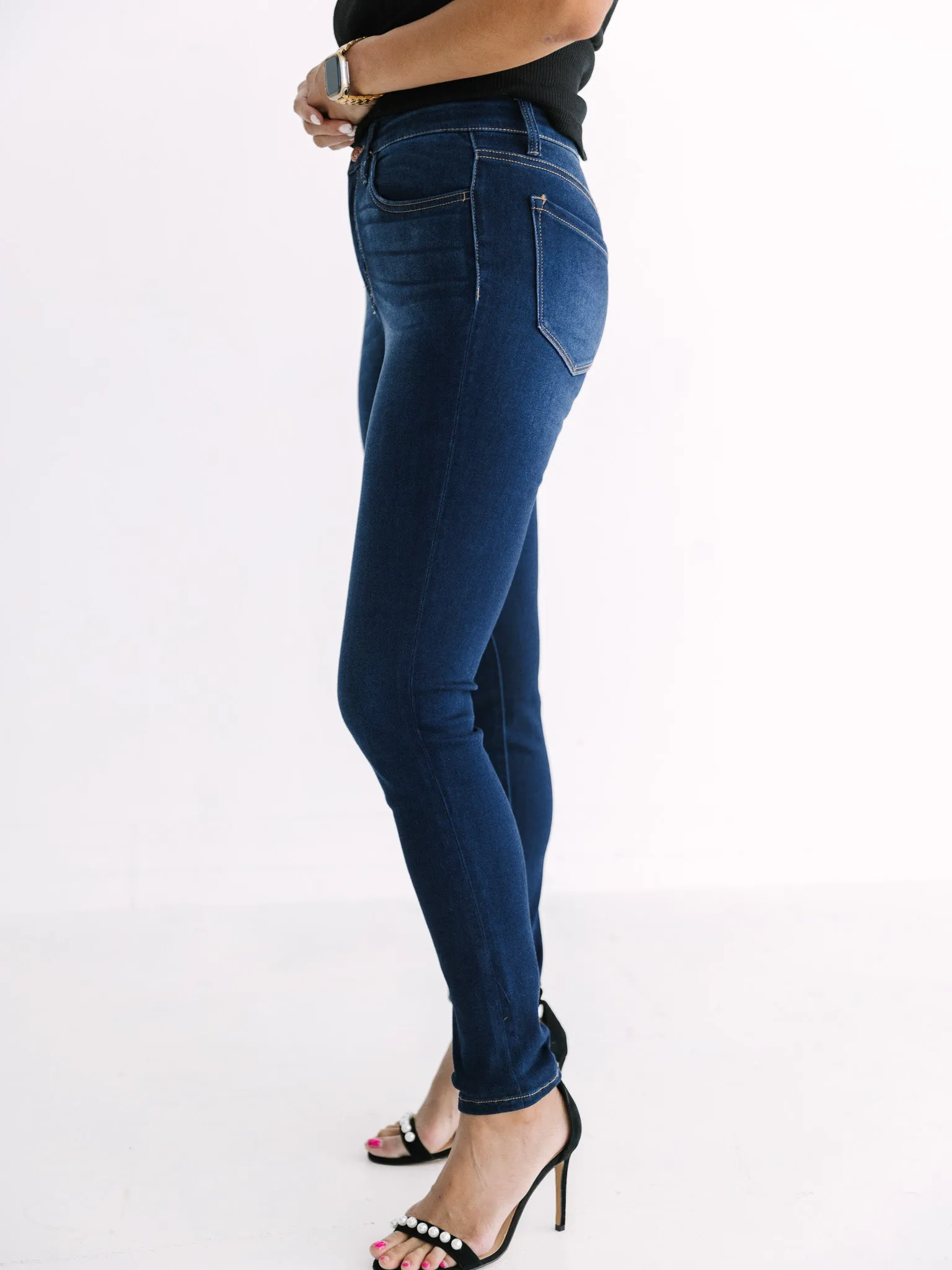 Flying Monkey Mid Rise Lycra Ankle Skinny