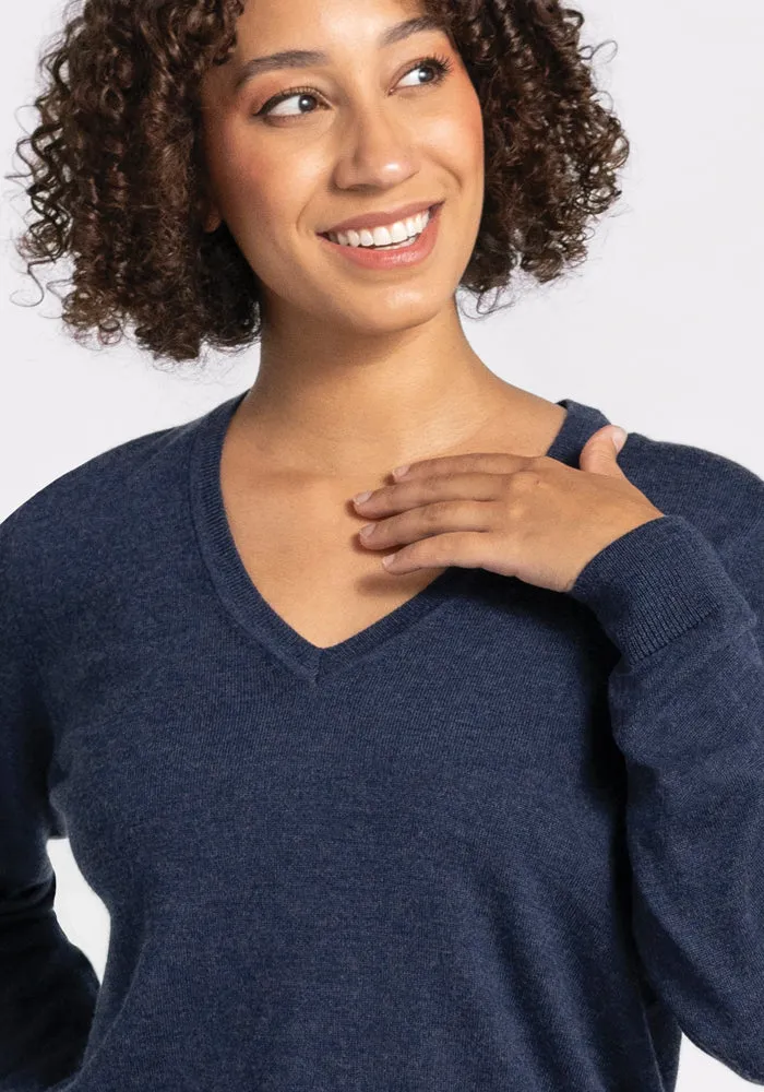 Francesca Sweater - Twilight Storm