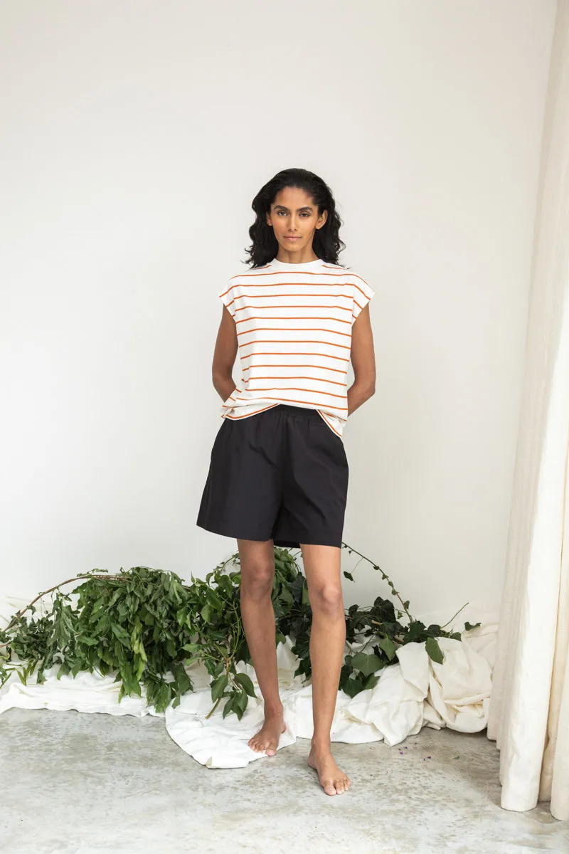 Gilma-Jane Organic Cotton Short in Black