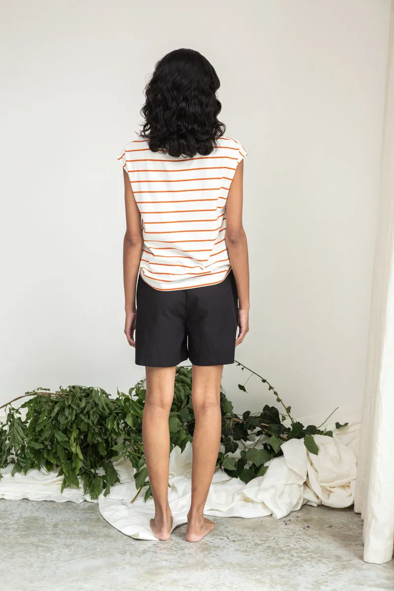 Gilma-Jane Organic Cotton Short in Black