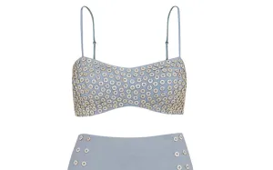 Gwen Detail Short Cami-Lana Detail Midi Skirt ::RET