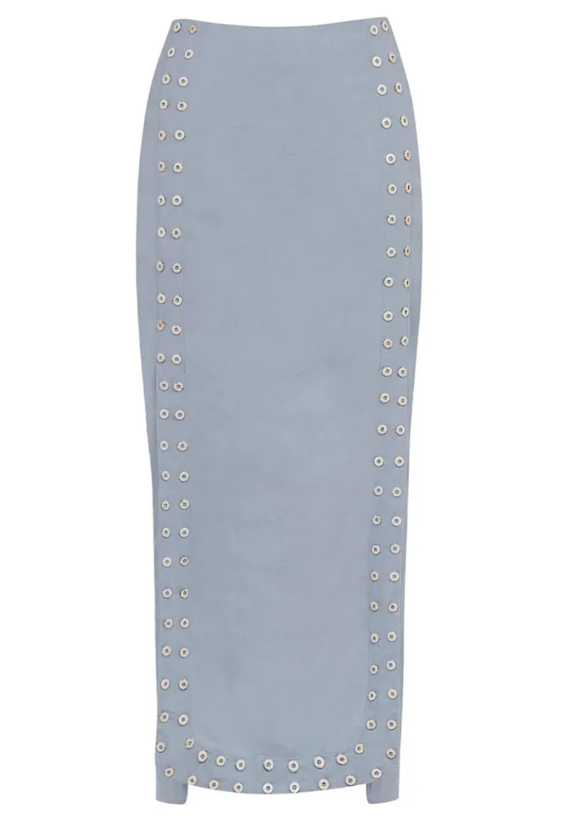 Gwen Detail Short Cami-Lana Detail Midi Skirt ::RET