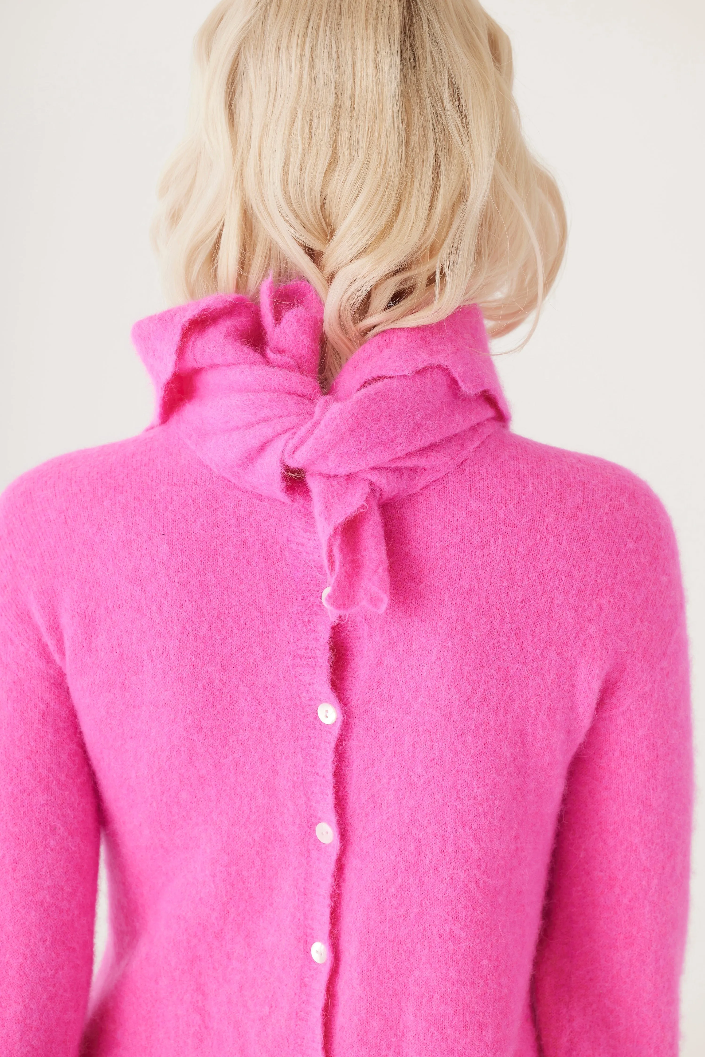 Hand Dyed Colette Sweater in Alpaca Wool