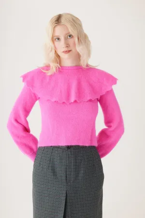Hand Dyed Colette Sweater in Alpaca Wool