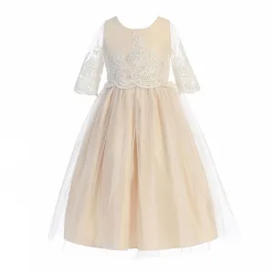Harlow Dress - Champagne