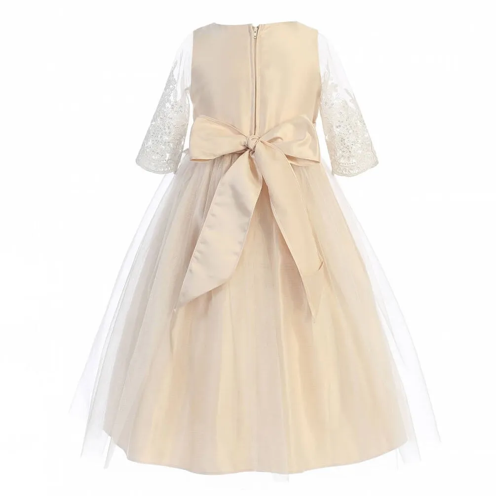 Harlow Dress - Champagne