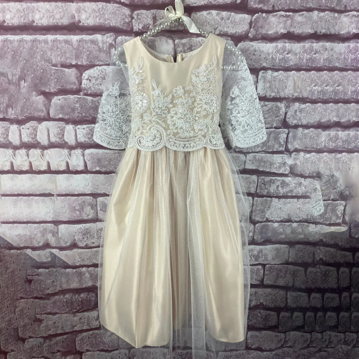 Harlow Dress - Champagne
