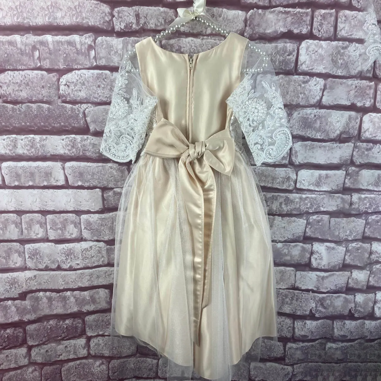 Harlow Dress - Champagne