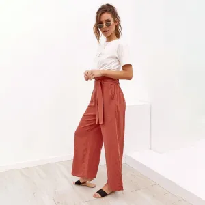 High Waist Palazzo Pants