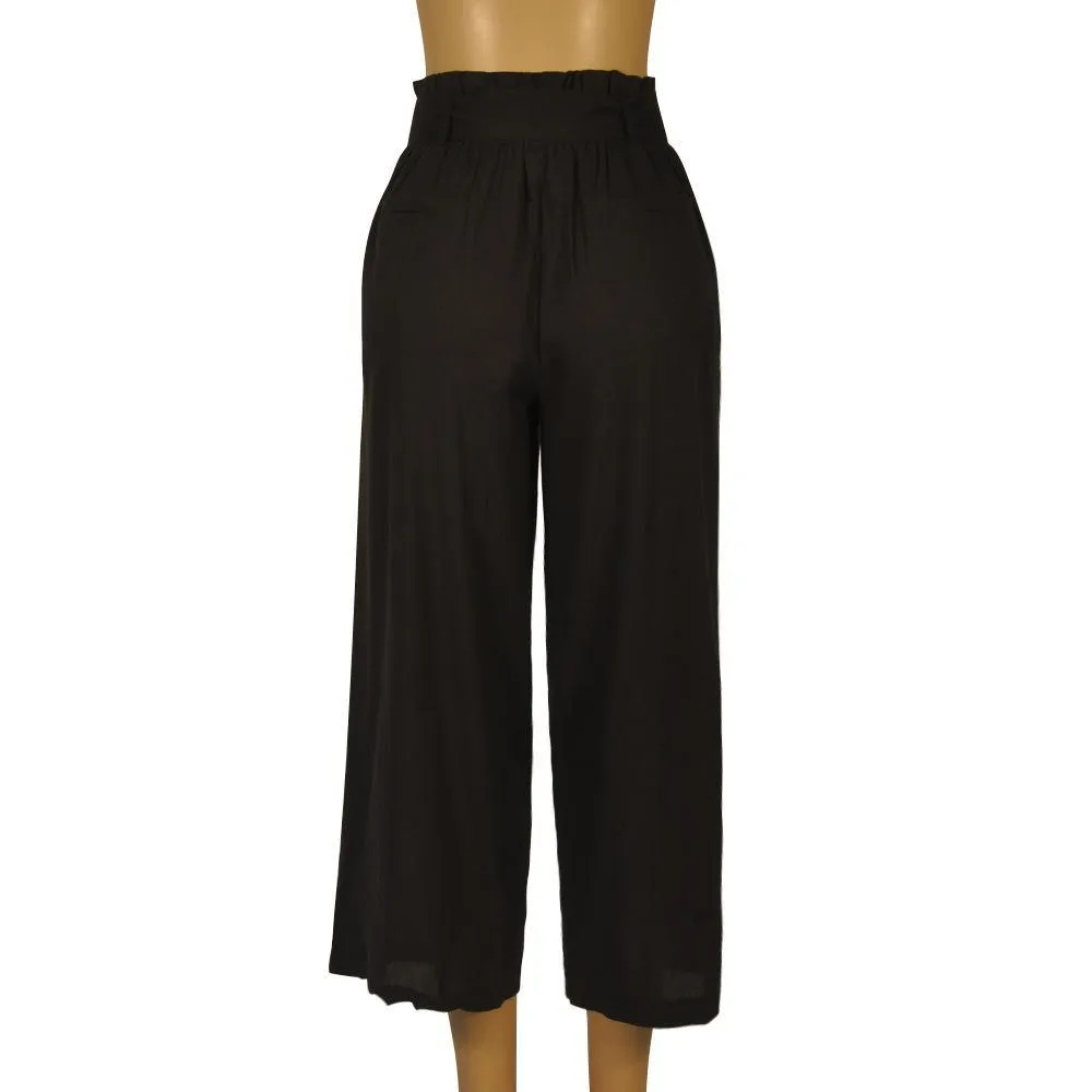High Waist Palazzo Pants