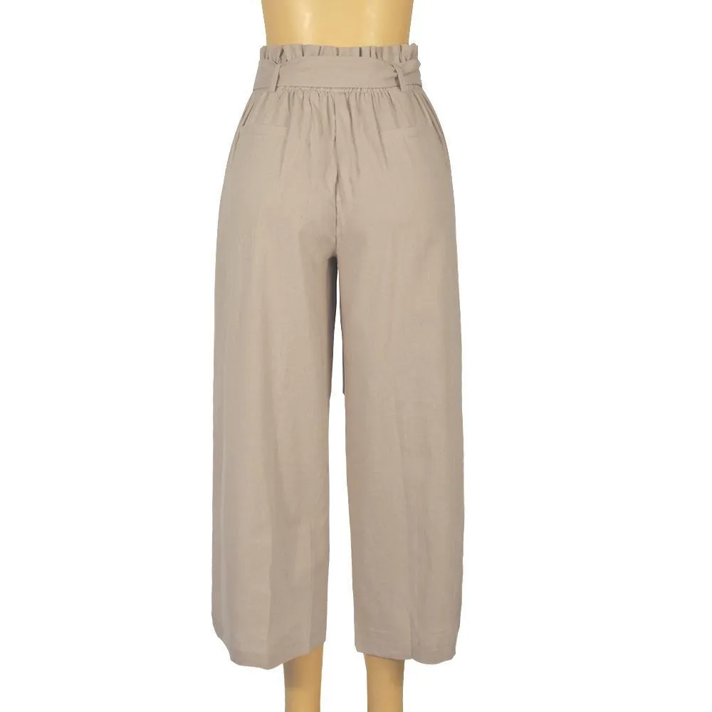 High Waist Palazzo Pants