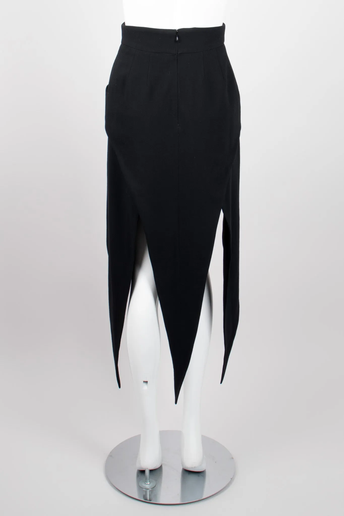 High Waist Pointed Hem Skirt II