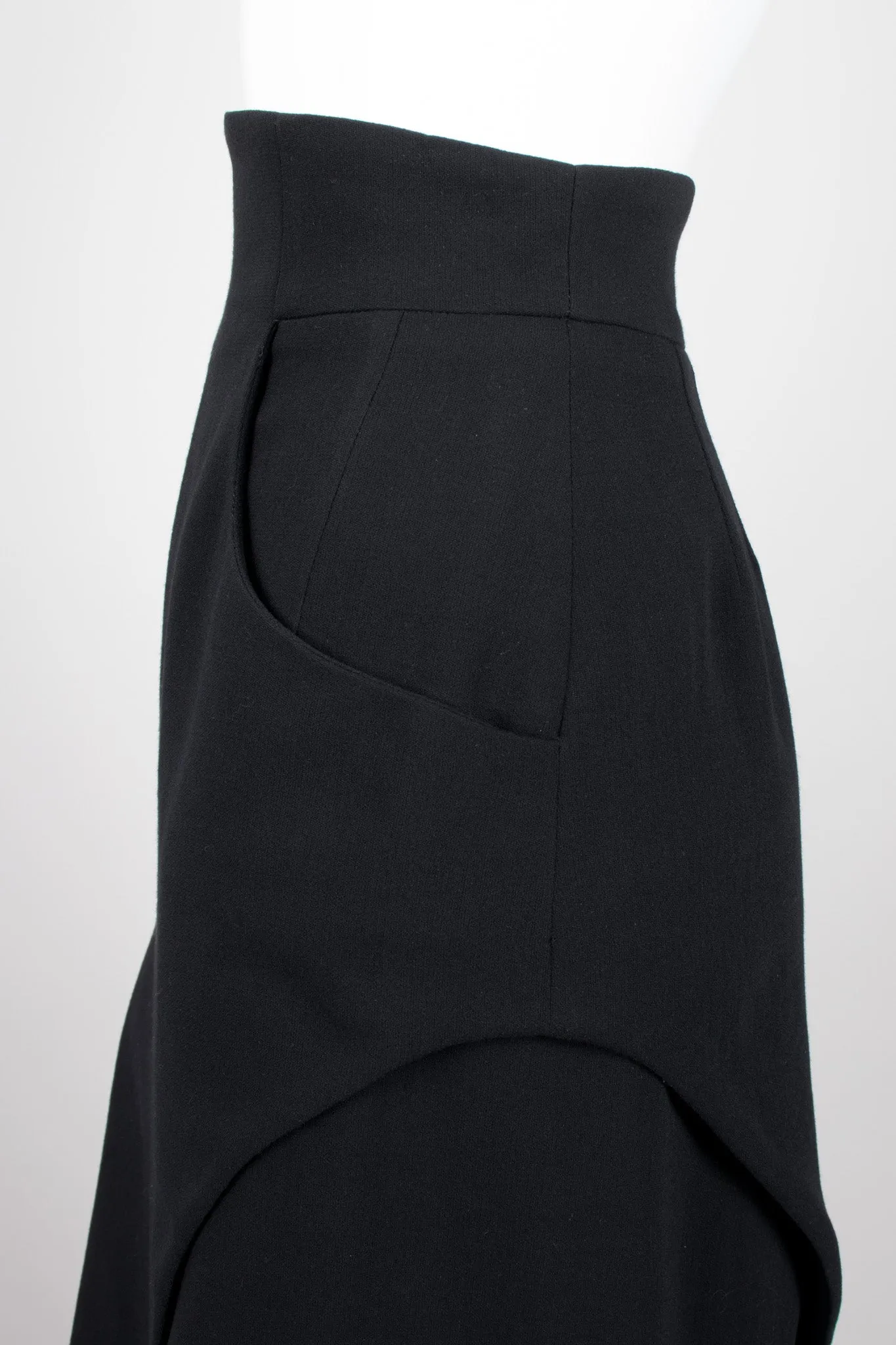 High Waist Pointed Hem Skirt II