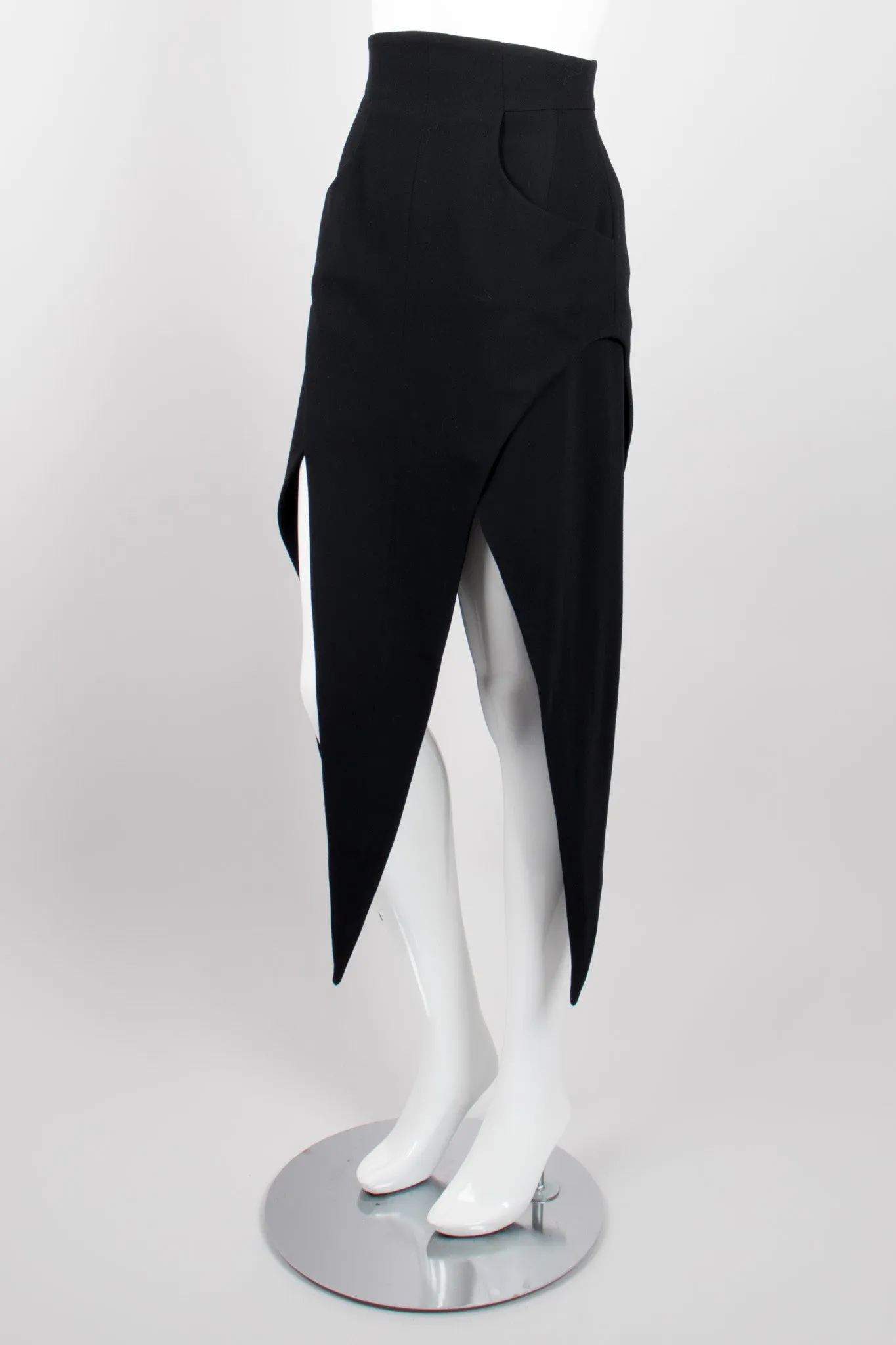 High Waist Pointed Hem Skirt II
