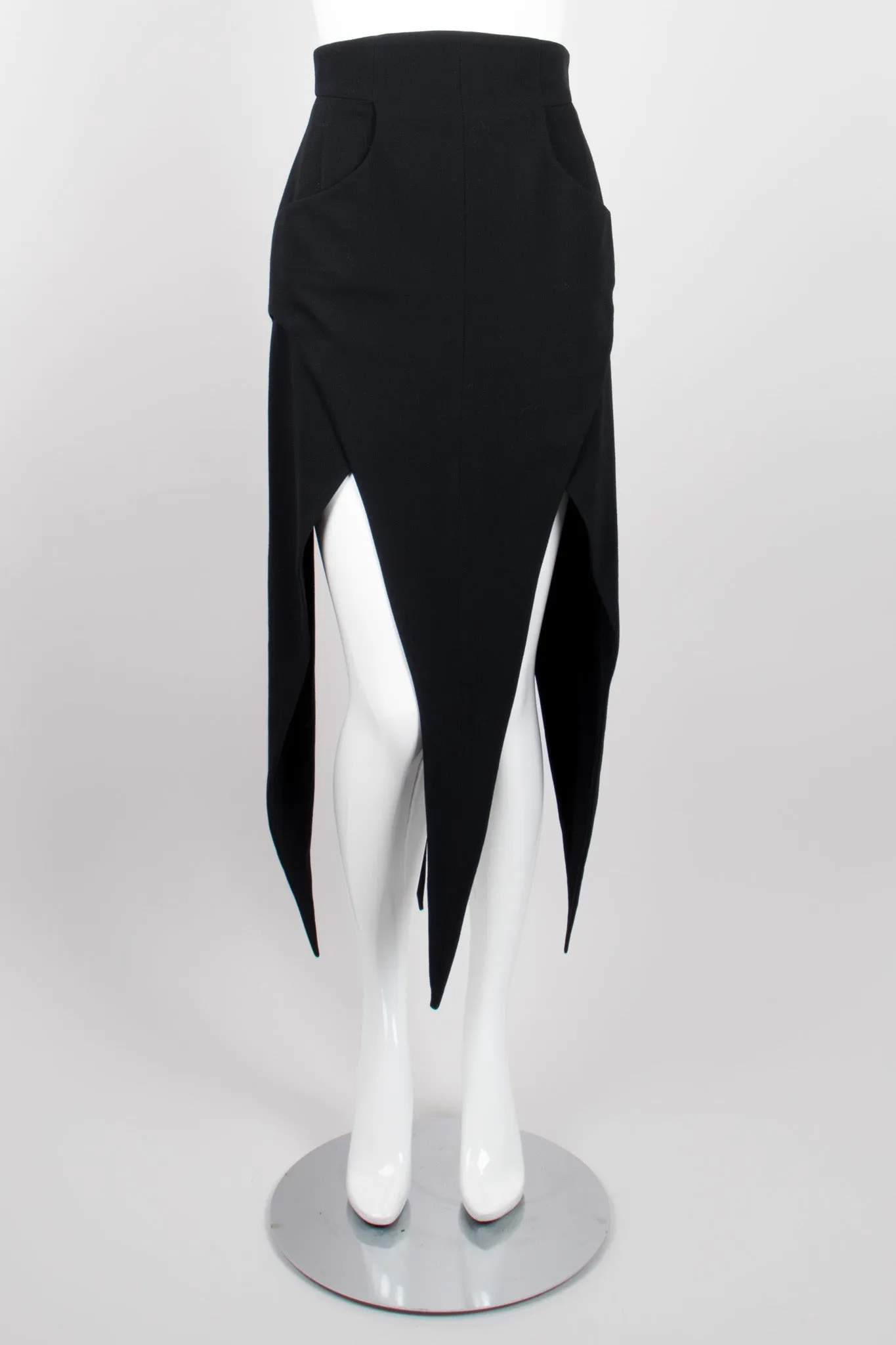 High Waist Pointed Hem Skirt II