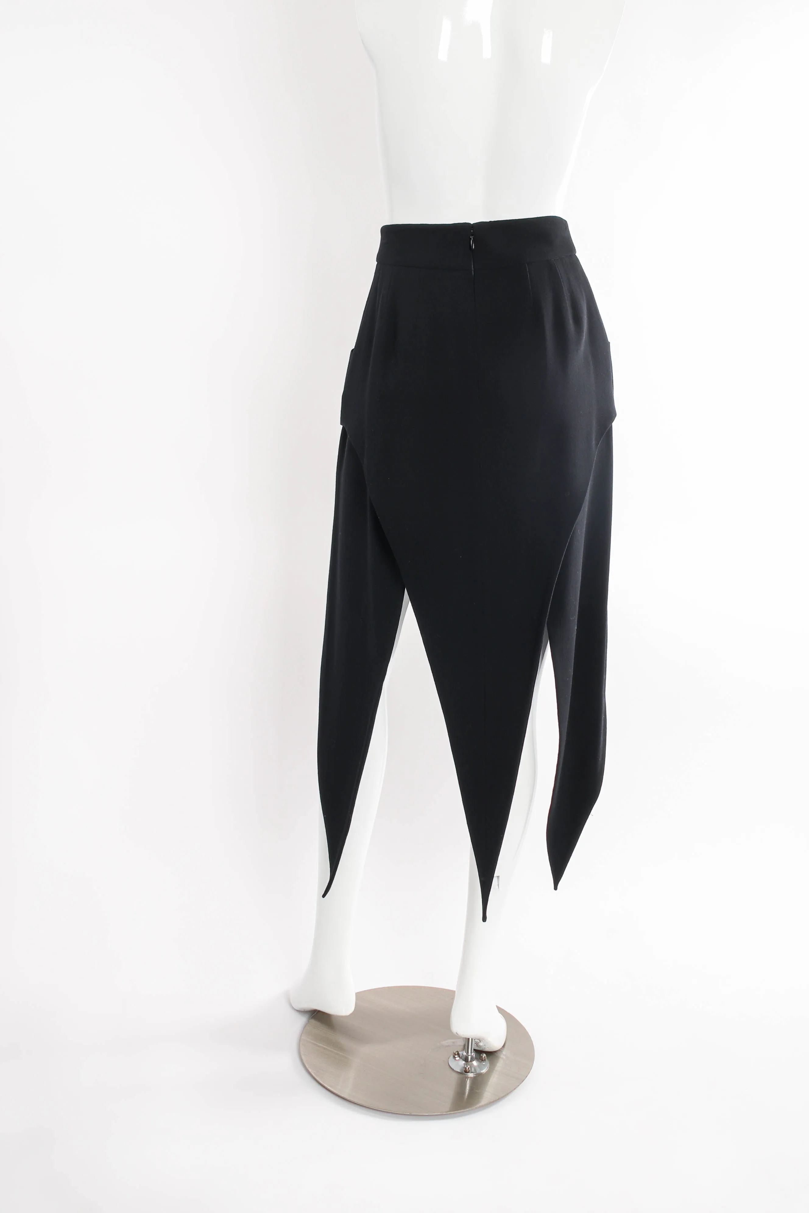 High Waist Pointed Hem Skirt III