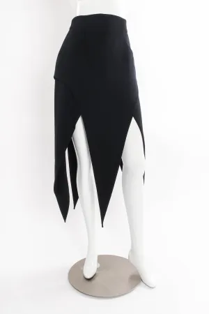 High Waist Pointed Hem Skirt III