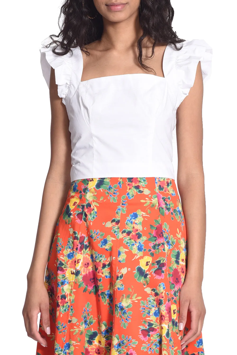Hyannis Top in White
