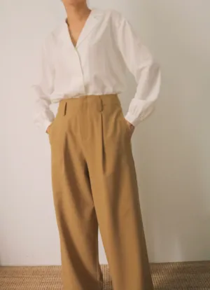 Ines maxi culottes (made with tropical wool, more colours available.)