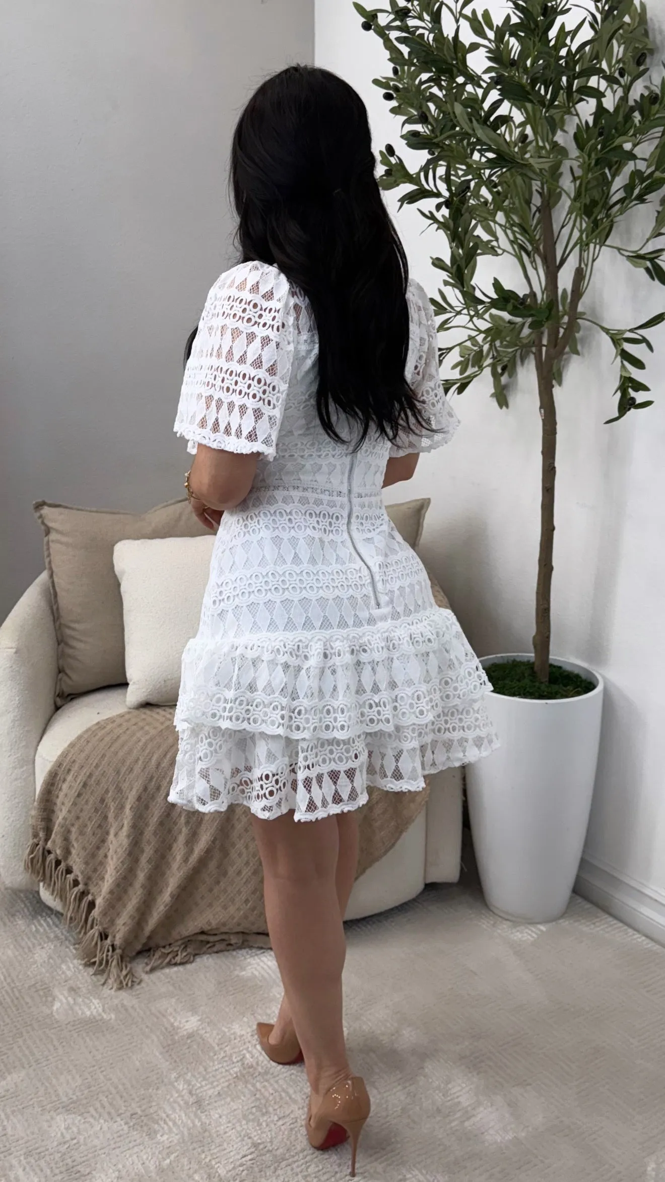JOANA WHITE DRESS