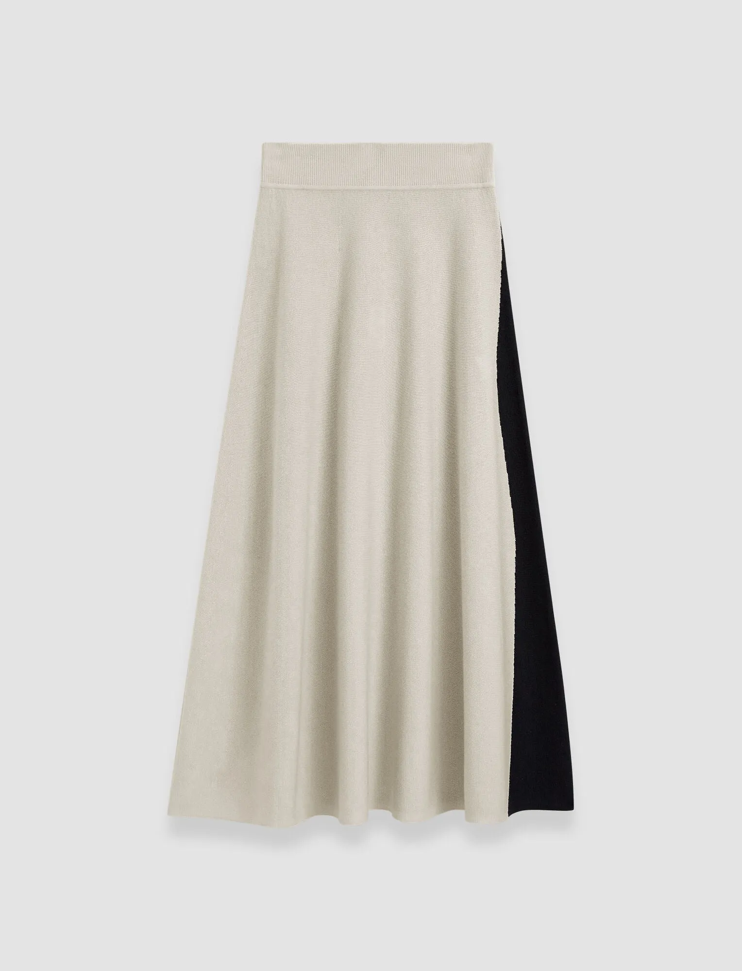 JOSEPH BI-COLOUR KNIT SKIRT