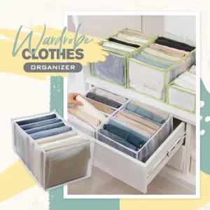 Keydrela Wardrobe Clothes Organizer