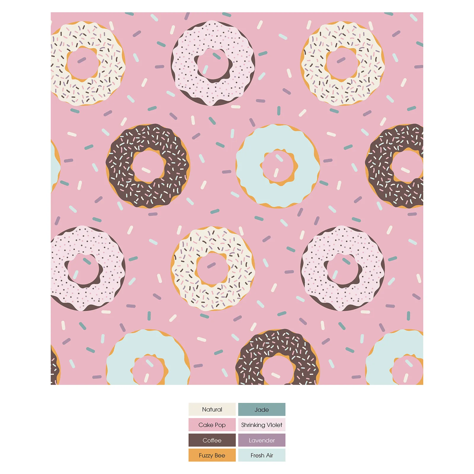 Kickee Pants Flutter Sleeve Twirl Dress with Pockets- Cake Pop Donuts and Sprinkles