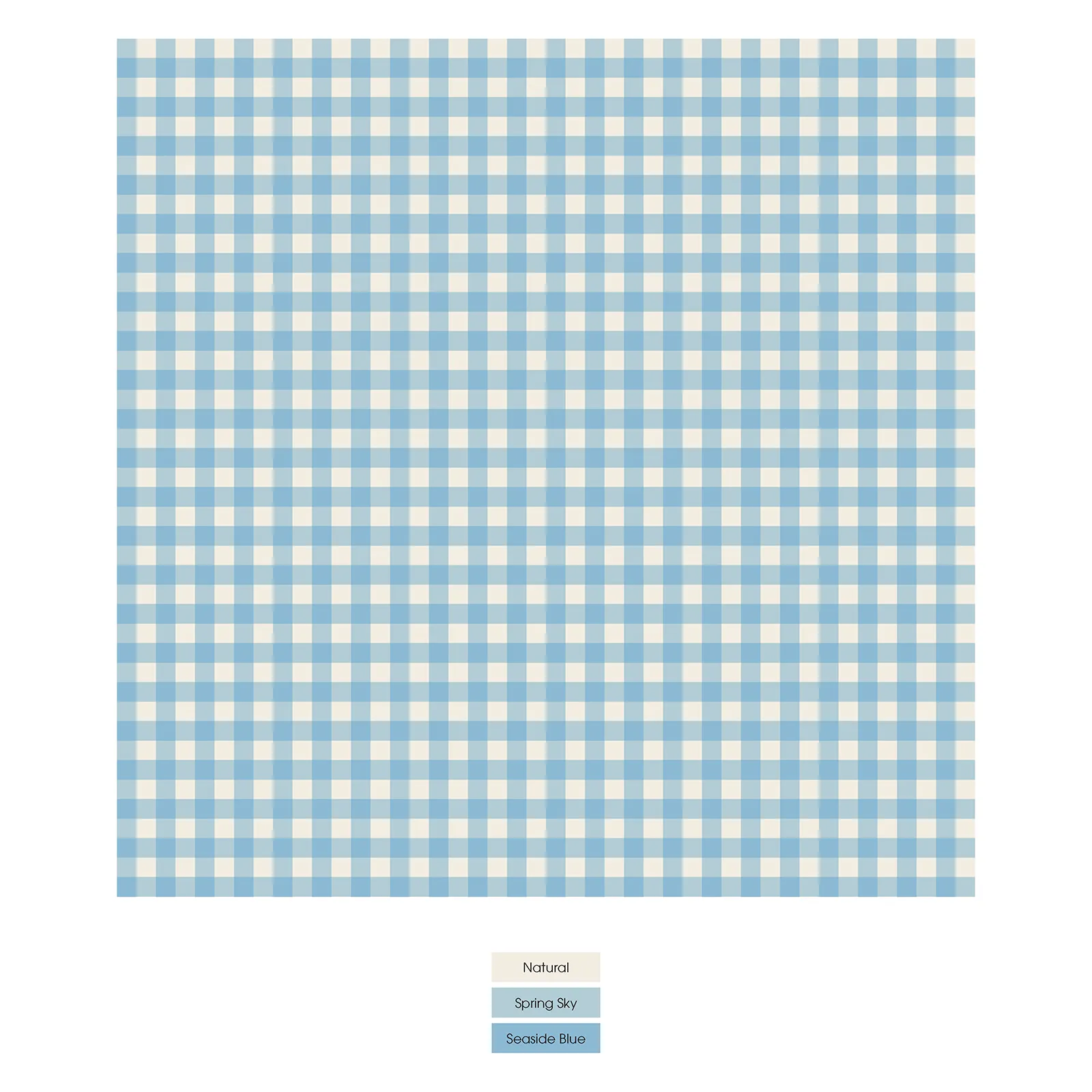 Kickee Pants Short Sleeve Gathered Dress- Seaside Blue Gingham
