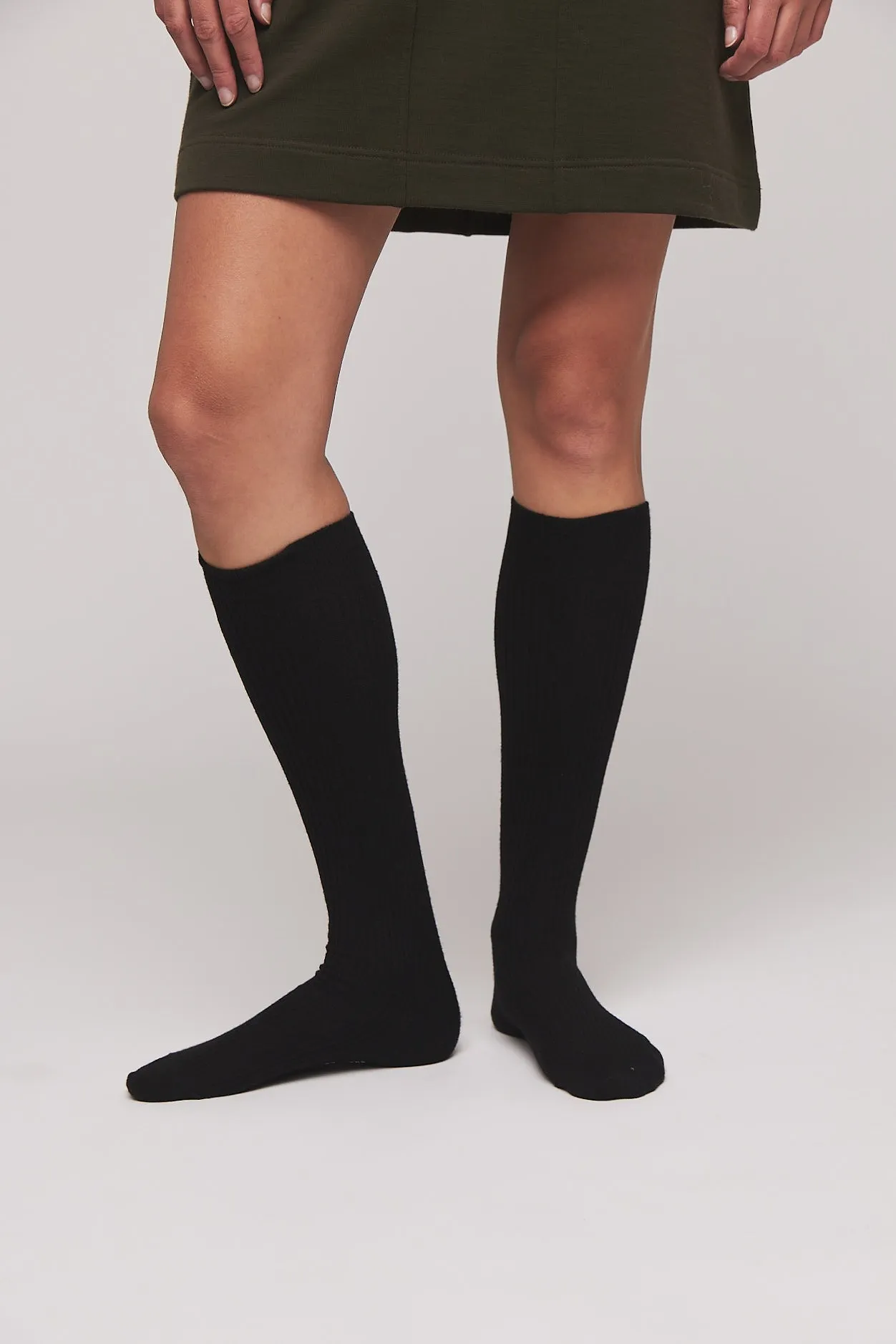 Knee High Variegated Rib Sock