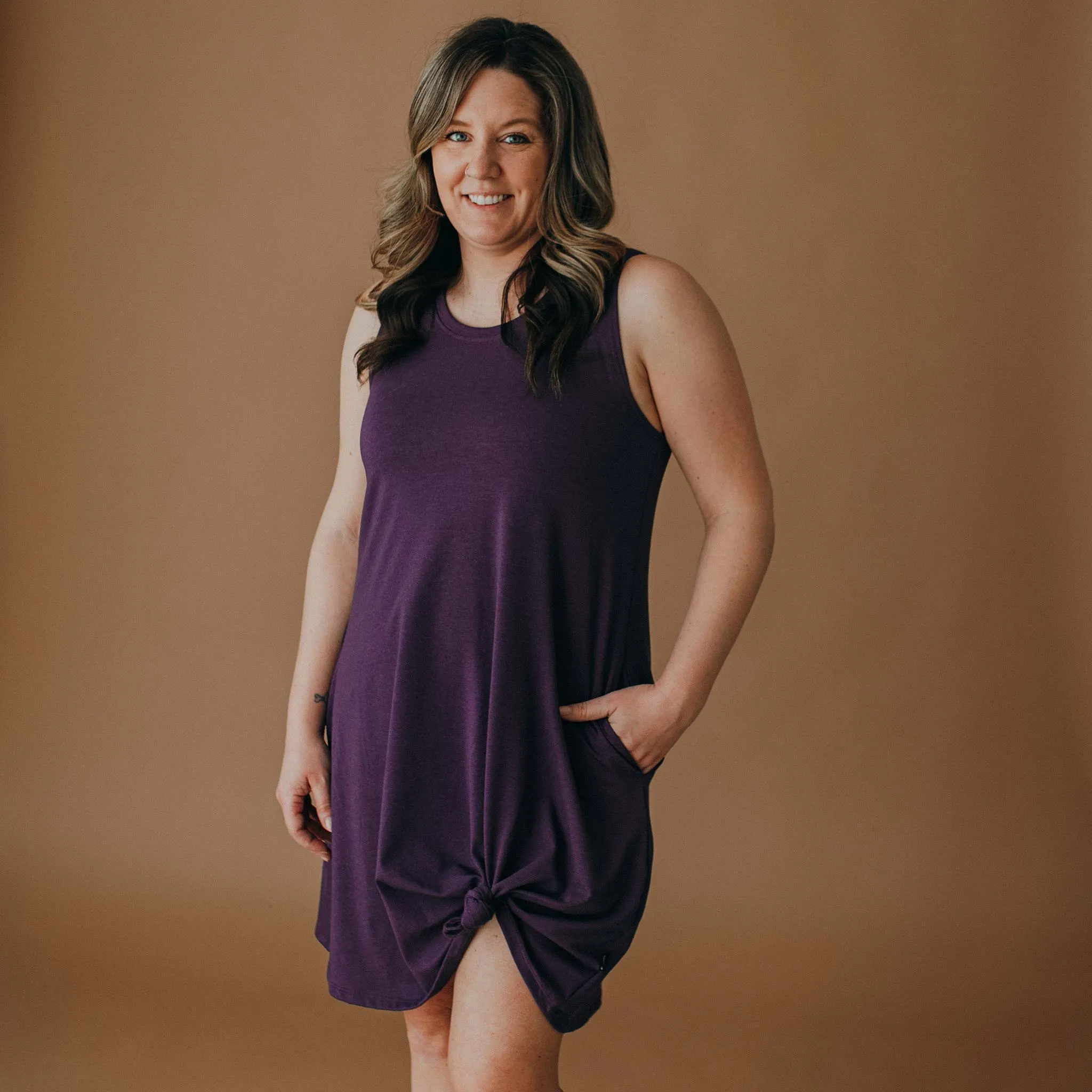 Ladies Bamboo Swing Dress