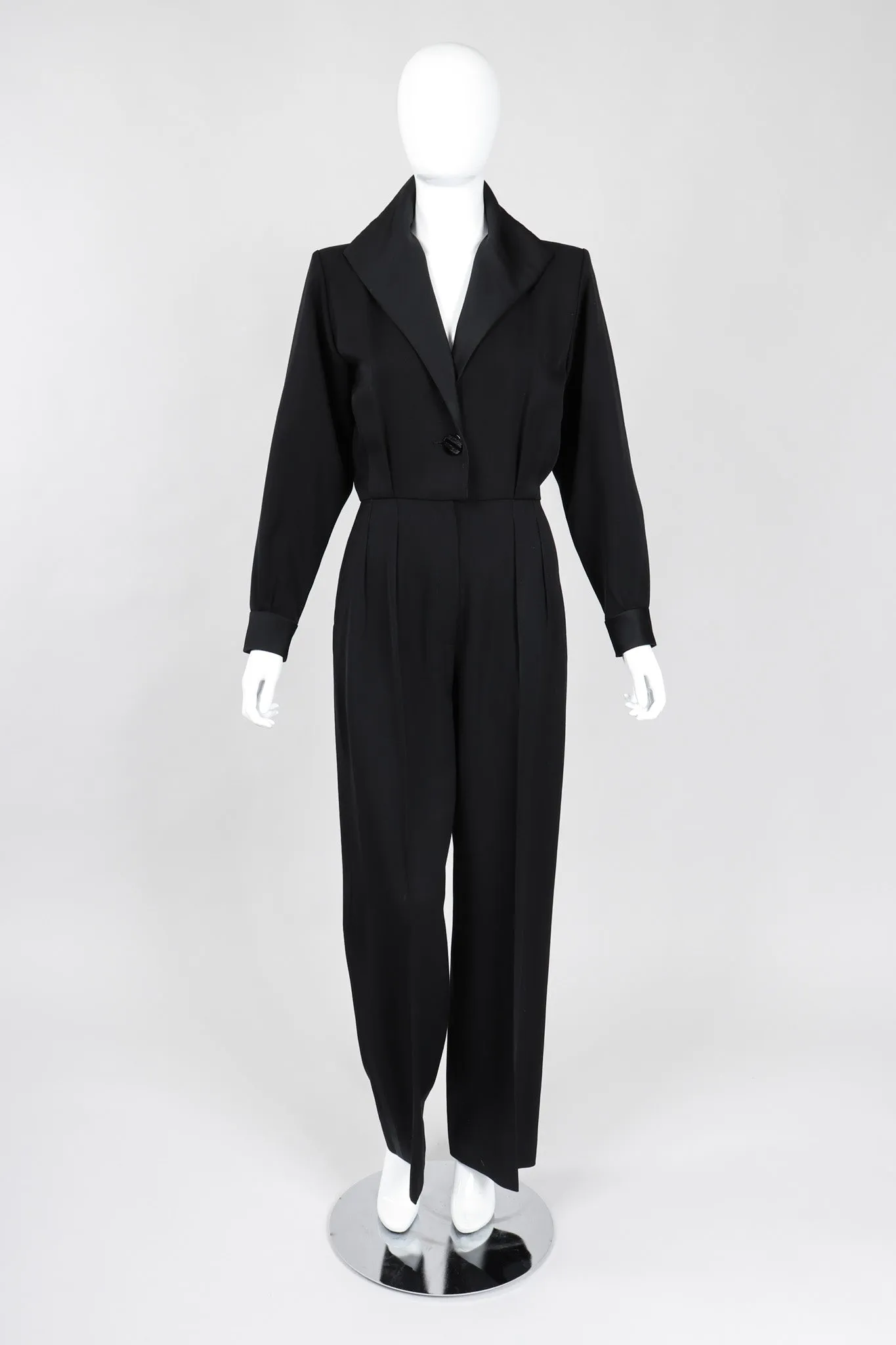 Le Smoking Tuxedo Jumpsuit