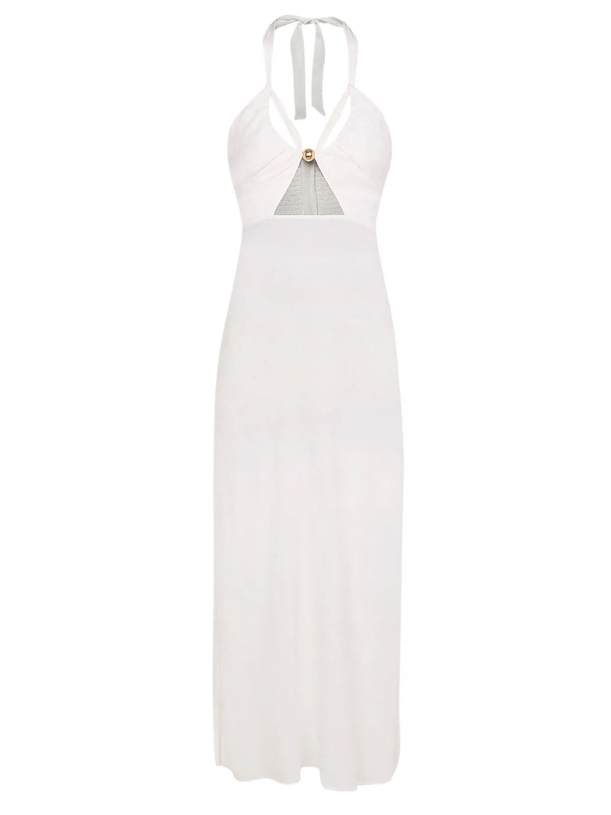 Lidia Detail Midi Dress ::RET