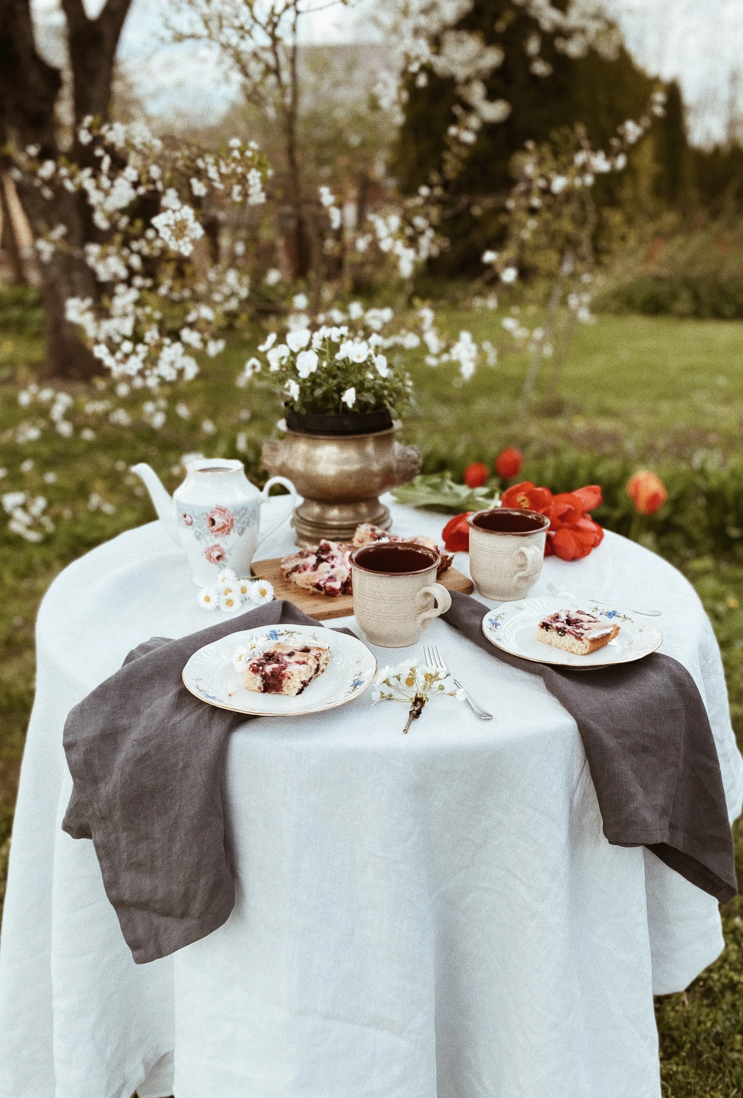 Linen napkins