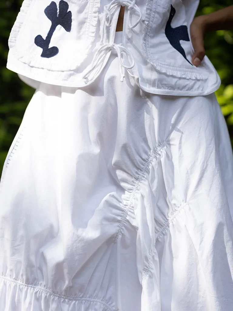 Lizzy White Skirt