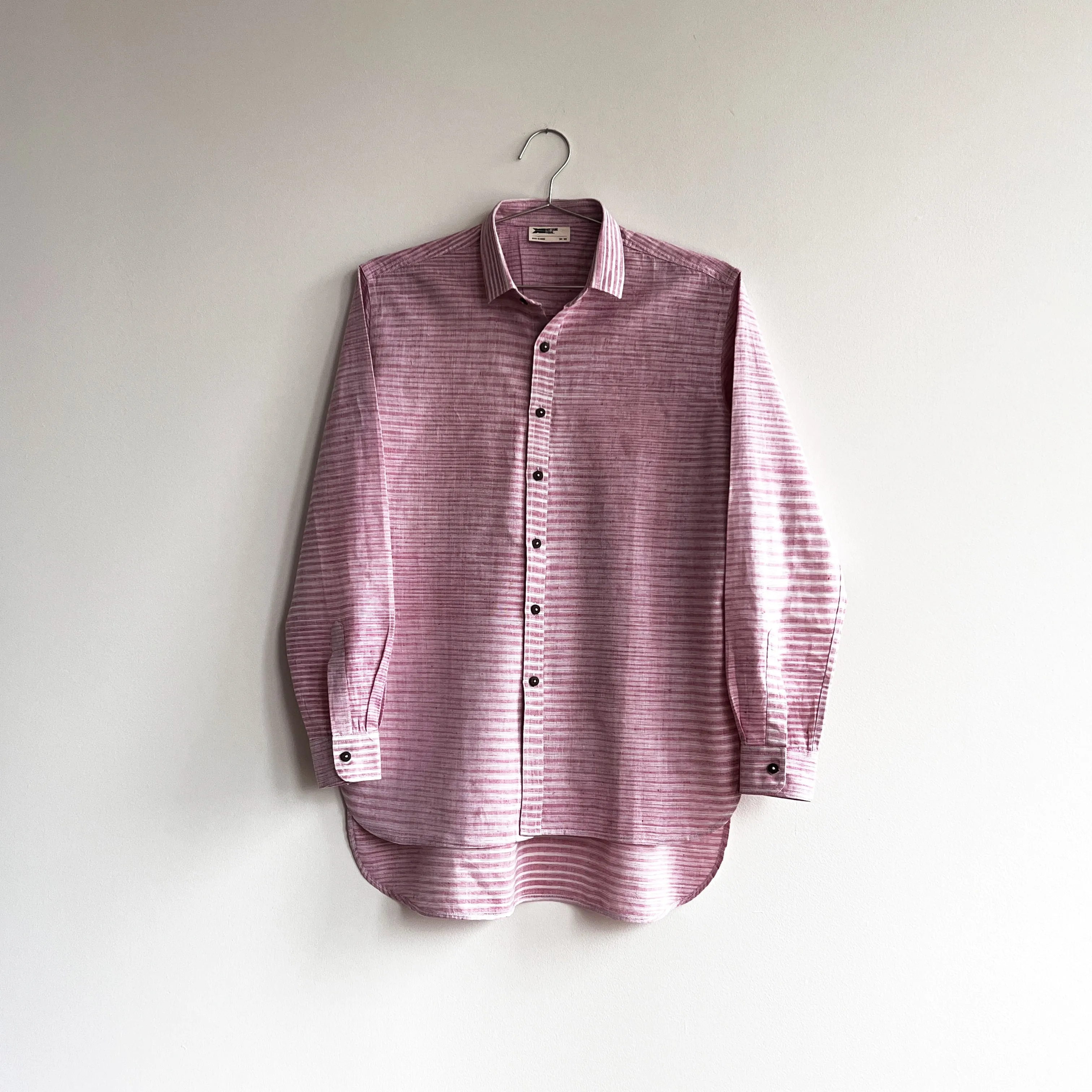 Long Shirt – Lotus in Organic Handloom Khadi Cotton