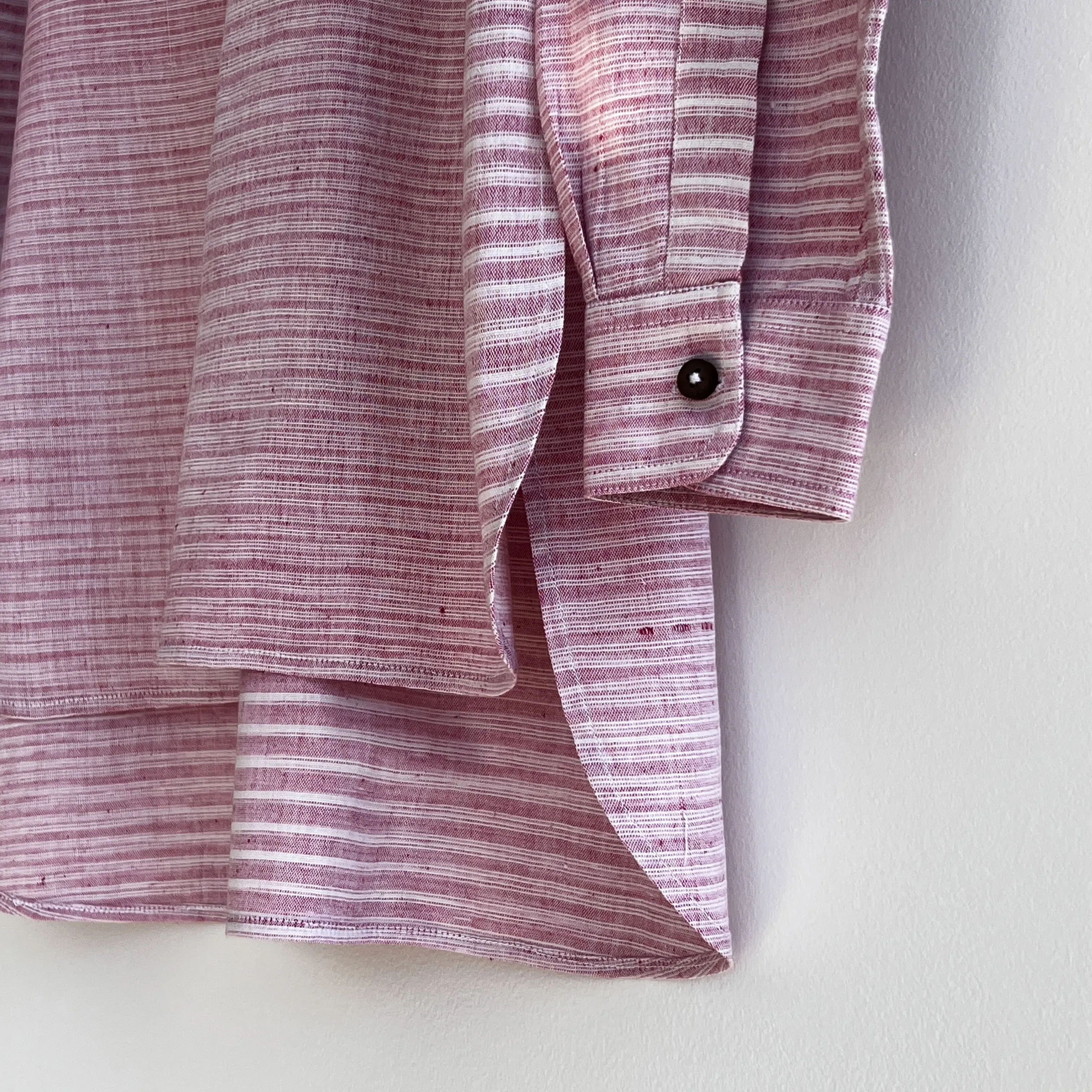 Long Shirt – Lotus in Organic Handloom Khadi Cotton