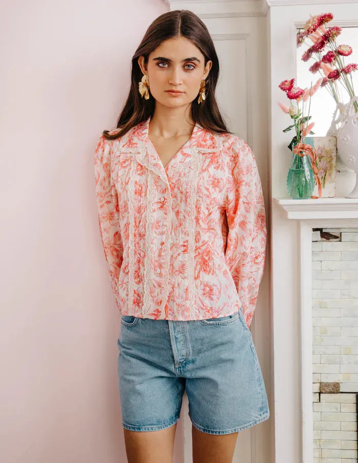 LUCIE FLORAL BLOUSE 031025