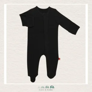 Magnetic Me Footie: Onyx Jet Black Modal Footie