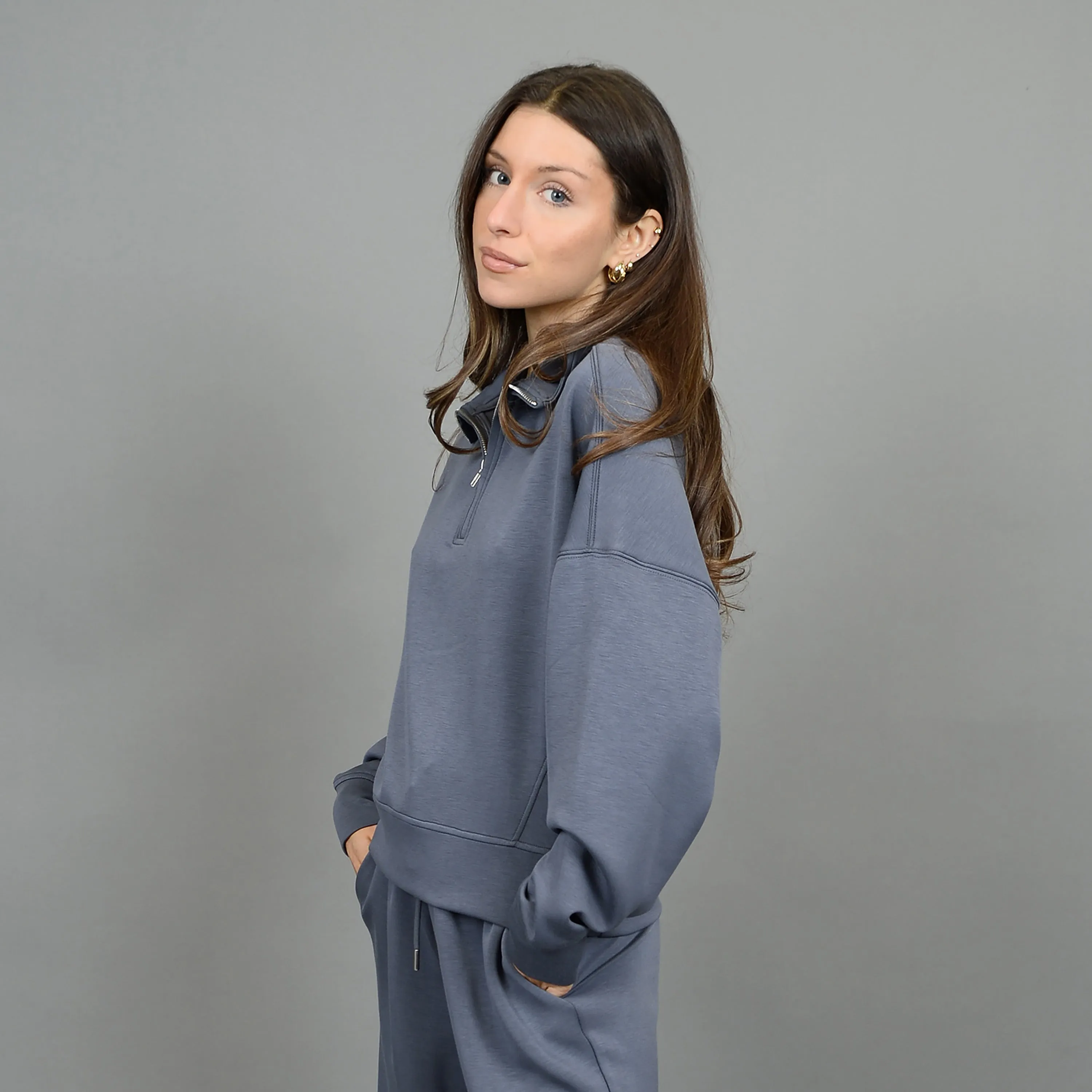 Mailyn Half Zip Pullover