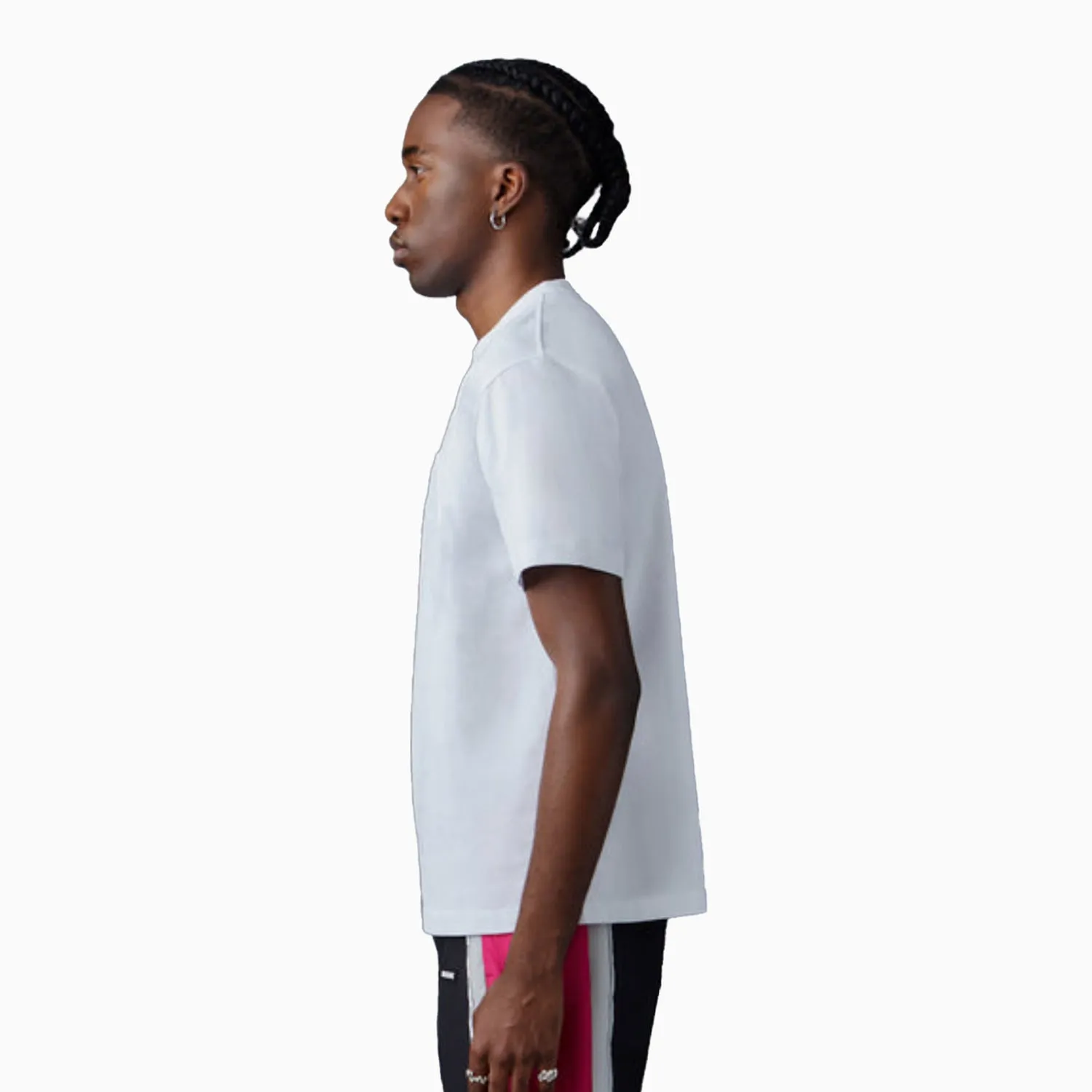 Men's Short Sleeve T-Shirt With Velvet Logo