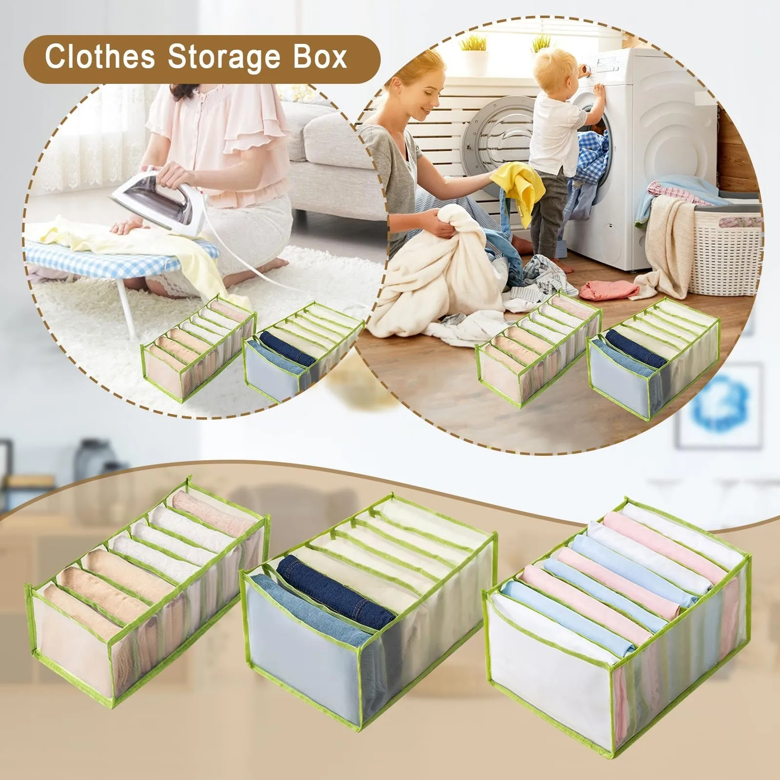 Mesh Clothing and Underwear Organizer