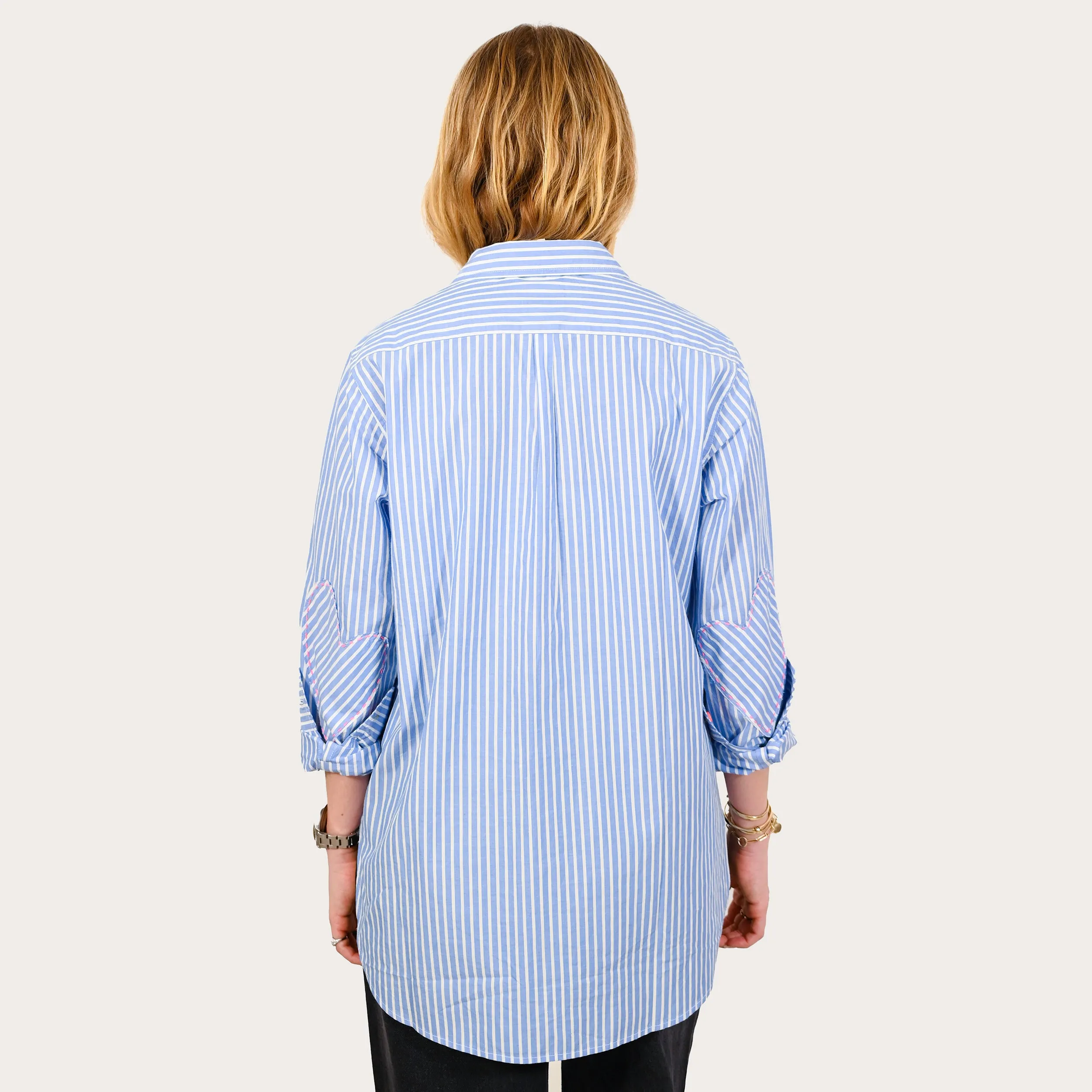 Mia Shirt Stripe Blue/white