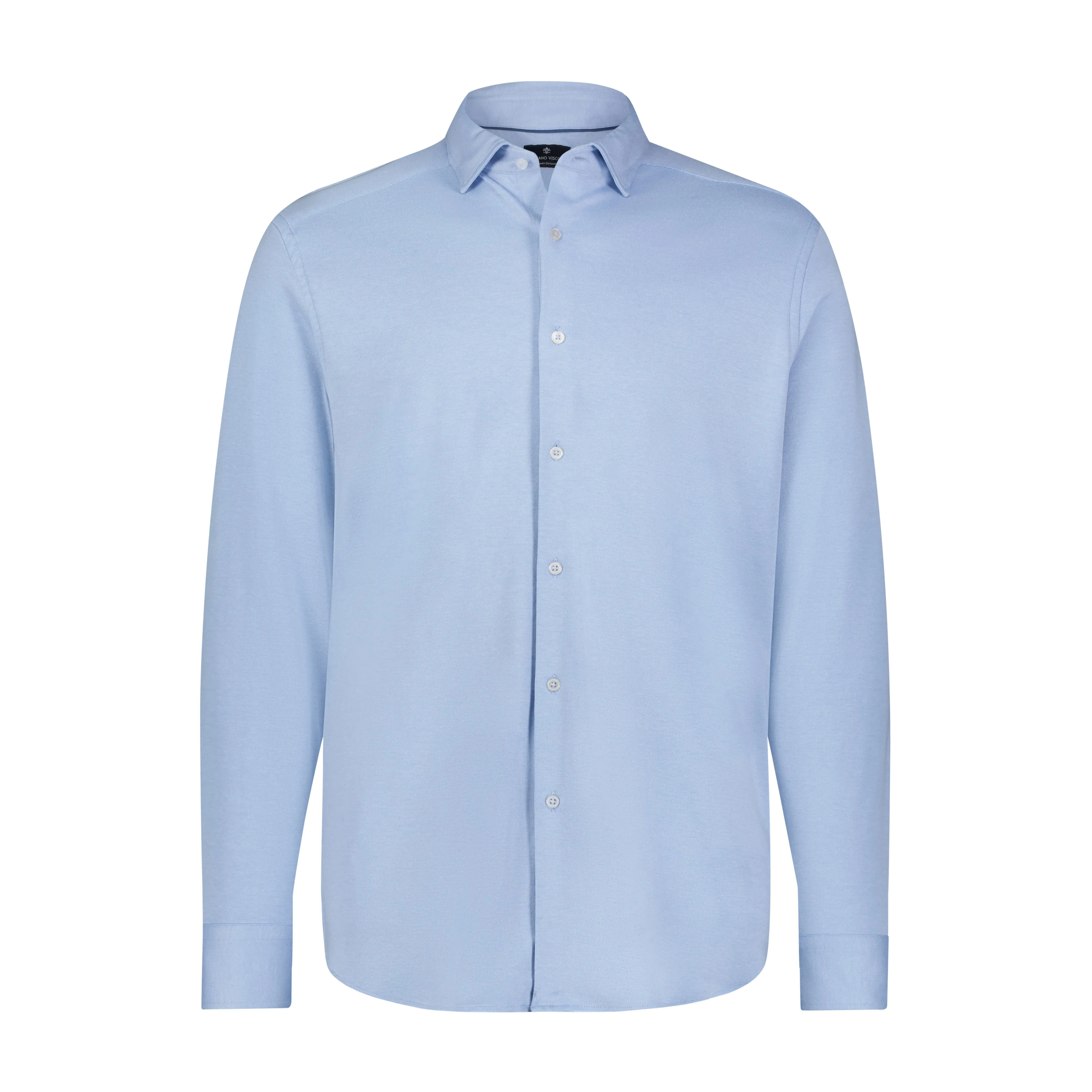 Micro Melange Knit Shirt