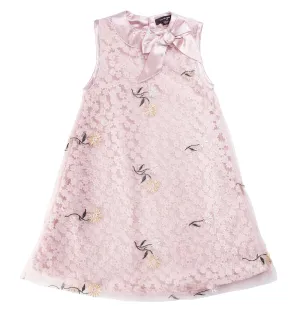 Molly Embroidered Pink Dress