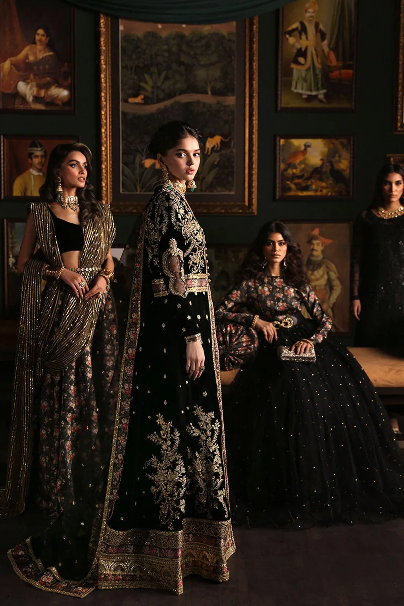 MUSHQ | NILOUFER UNSTITCHED VELVET EDIT | PARI