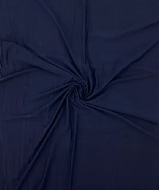 Navy - Premium Bamboo Solids - 1/2 metre