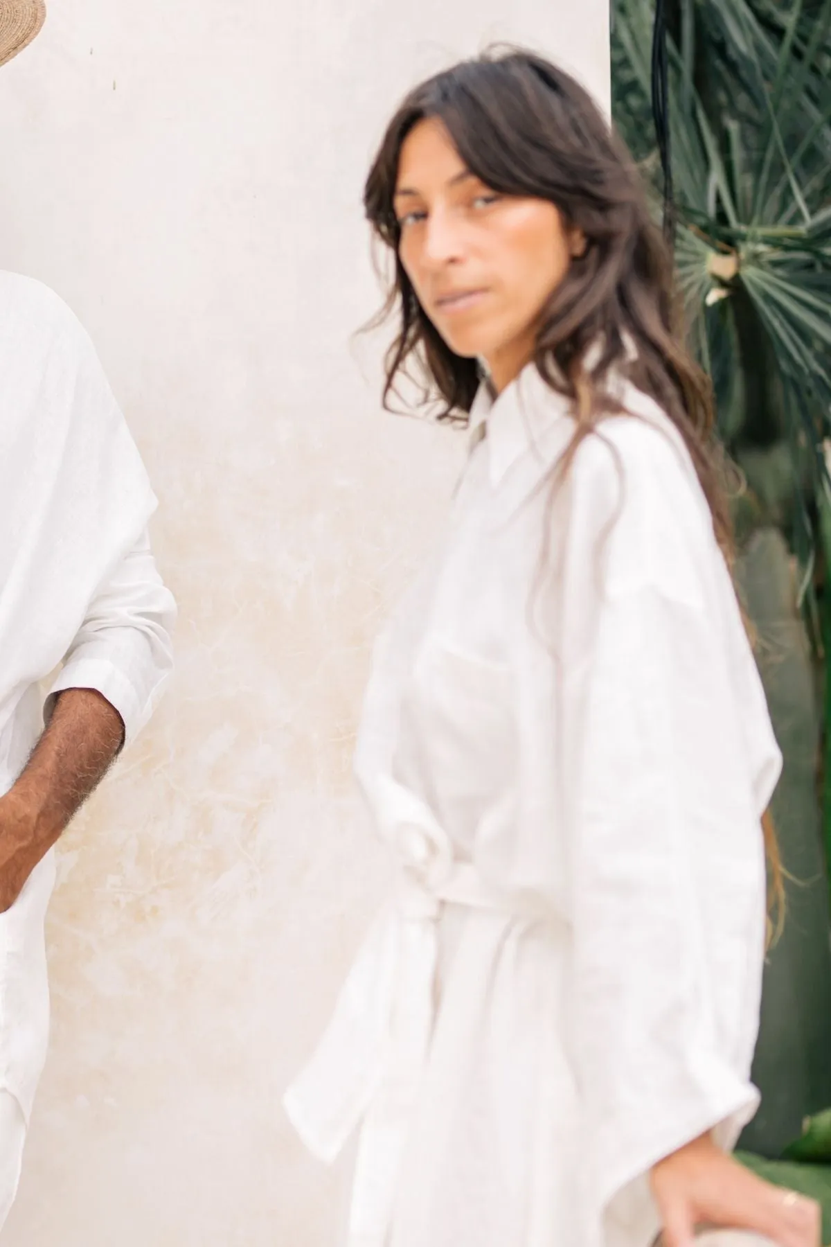 Nidra Full Length Linen Duster