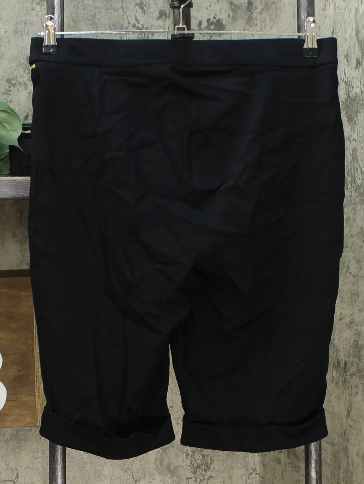 Nina Leonard Women's Plus Size Cuffed Pull On Bermuda Shorts